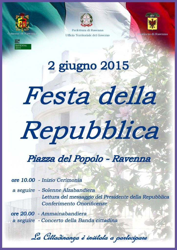 Festa Della Repubblica – Ravenna – ANPI Ravenna